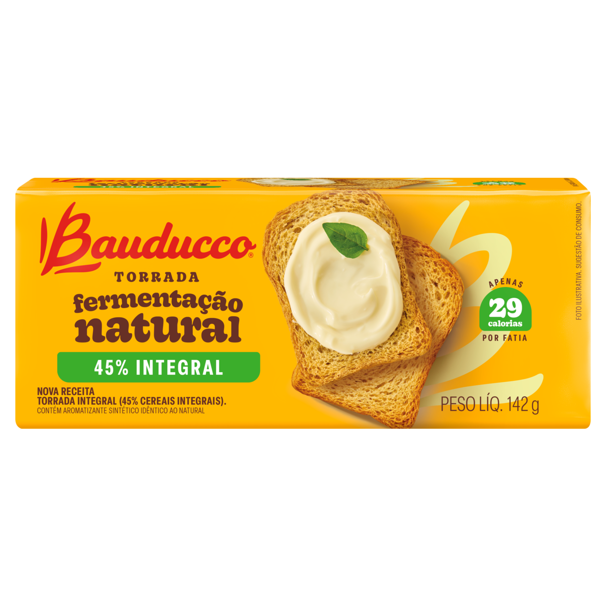 TORRADA INTEGRAL BAUDUCCO PACOTE 142G
