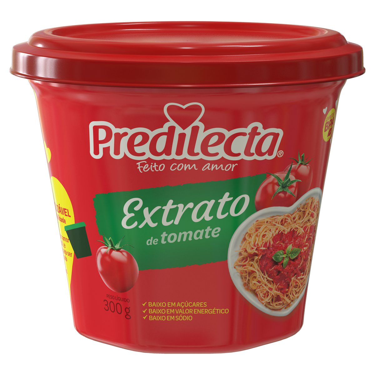 EXTRATO DE TOMATE PREDILECTA POTE 300G 0