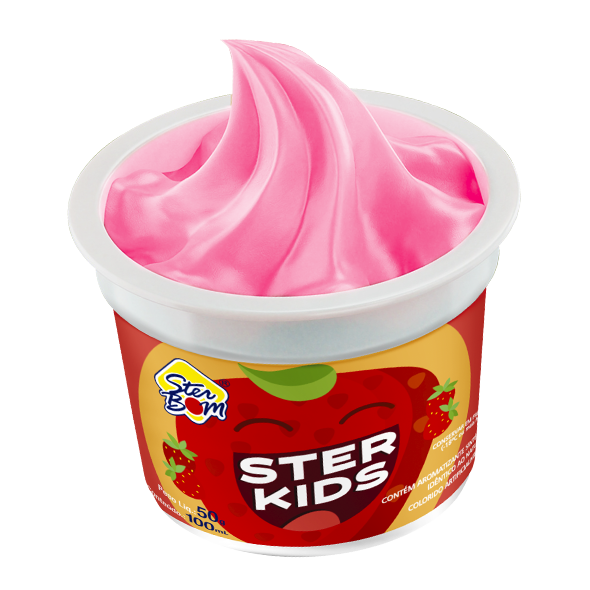 SORVETE STERBOM STER KIDS MORANGO 100ML