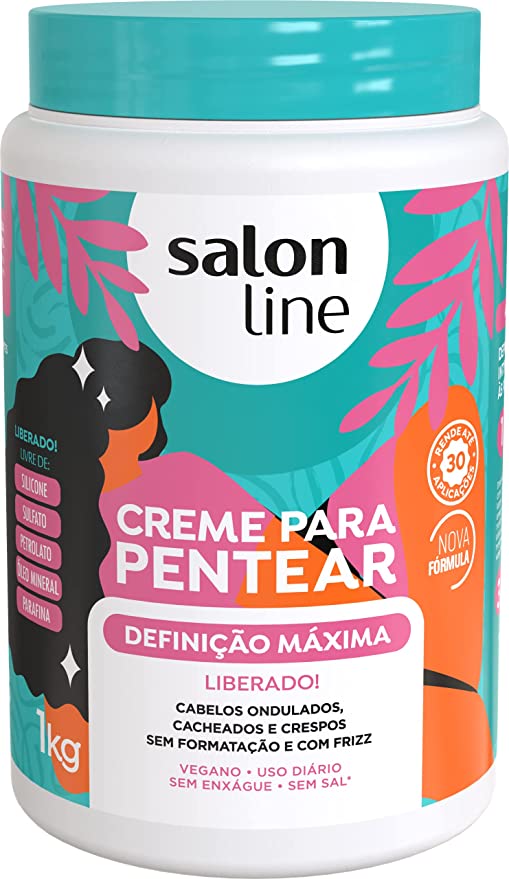 CREME DE PENTEAR SALON LINE DEFINIÇÃO MAXIMA 1KG