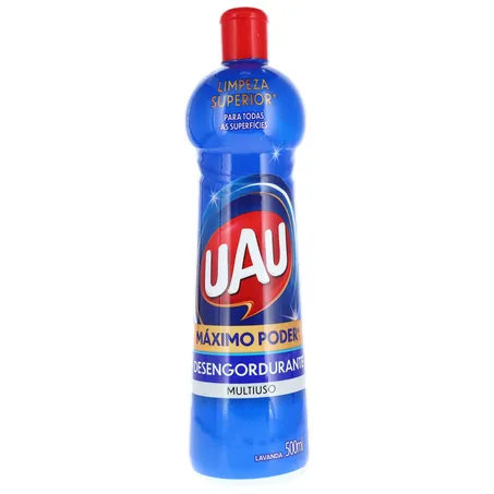 LIMPADOR DESENGORDURANTE LAVANDA UAU SQUEEZE 500ML