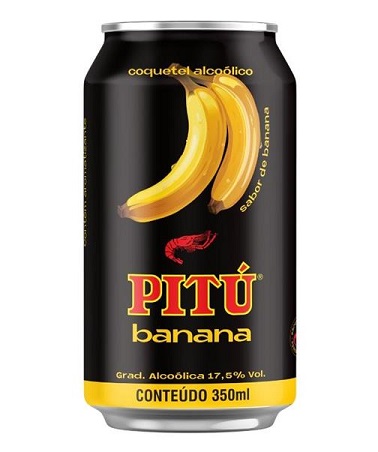 AGUARD PITU 350ML BANANA LATA