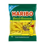 BALA DE GELATINA SWEET BANANAS HARIBO PACOTE 80G
