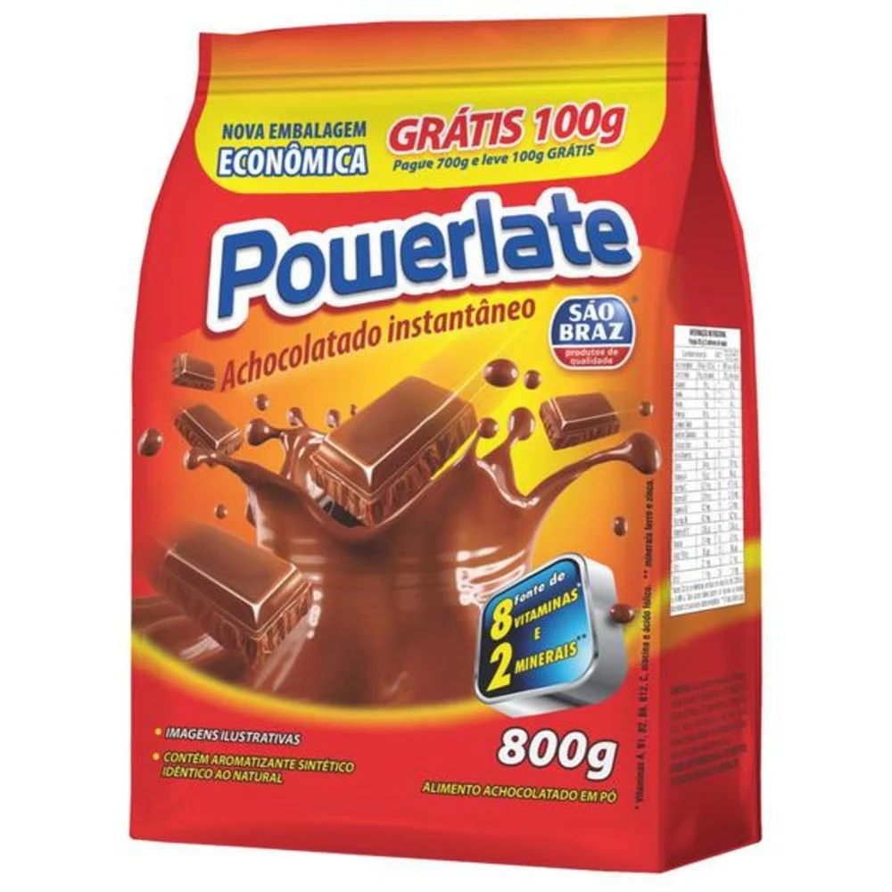 ACHOCOLATADO POWERLATE ALMOFADA 700G