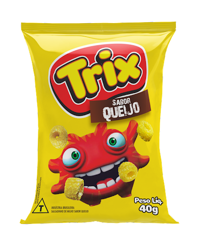 SALGADINHO PIPOCA DE QUEIJO TRIX 40G