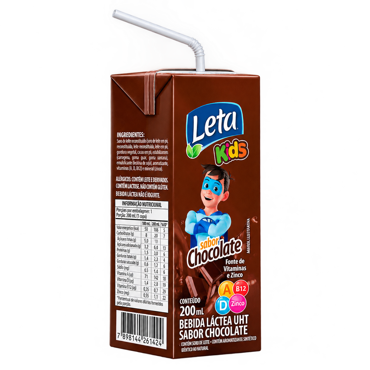 ACHOCOLATADO LETA KIDS 200ML