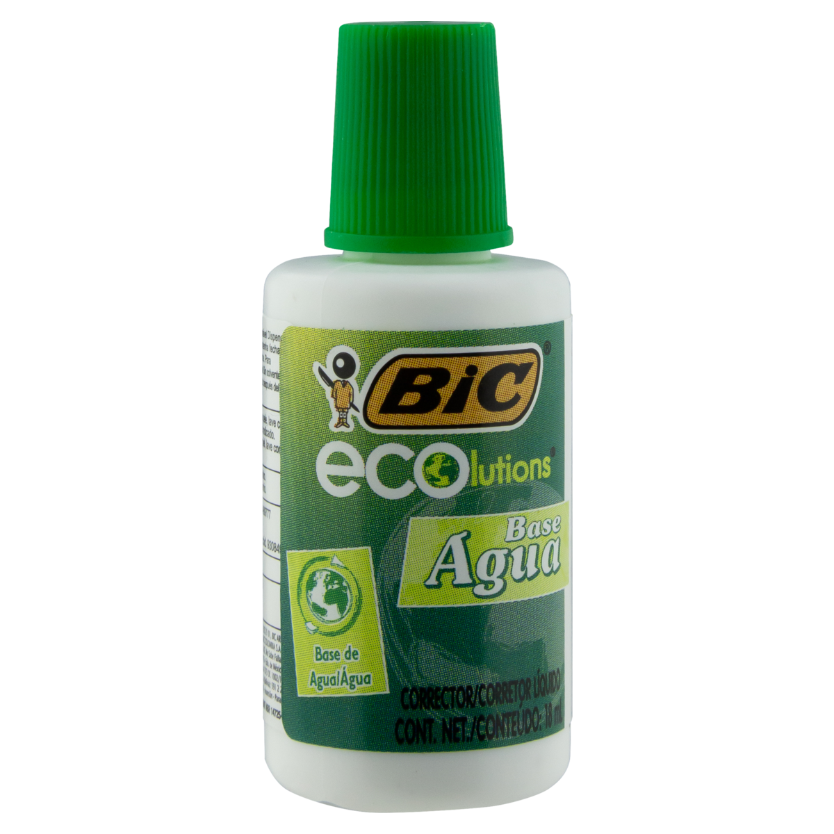 CORRETIVO LÍQUIDO BASE DE ÁGUA BIC ECOLUTIONS 18ML