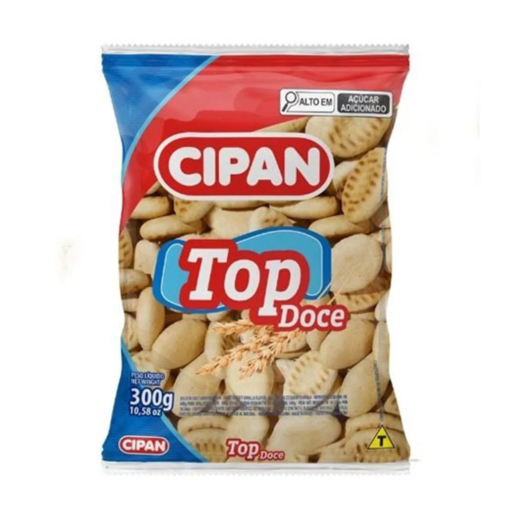 BISCOITO POPULAR TOP DOCE 300G