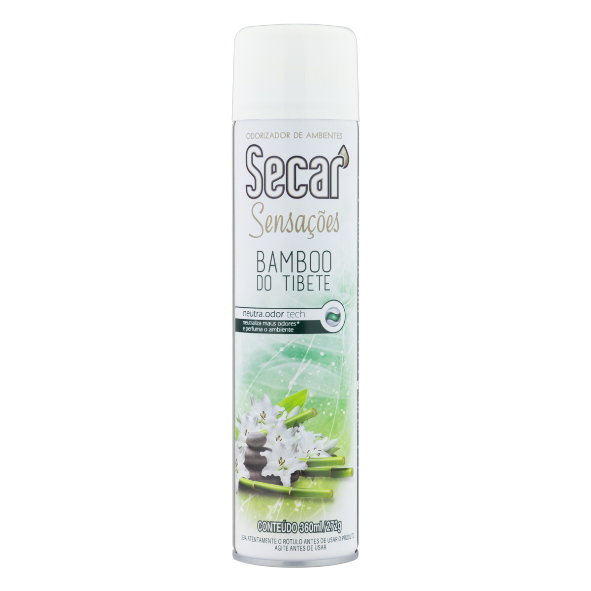 ODORIZADOR DE AMBIENTE BAMBOO DO TIBETE SECAR SENSAÇÕES FRASCO 360ML