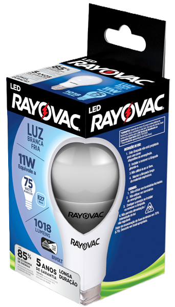 LÂMPADA RAY LED 11W BIVOLT BCA SM