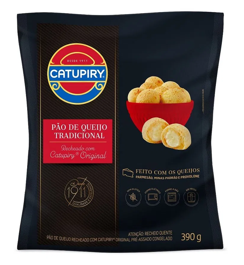 PAO DE QUEIJO CONG CATUPIRY 390GR