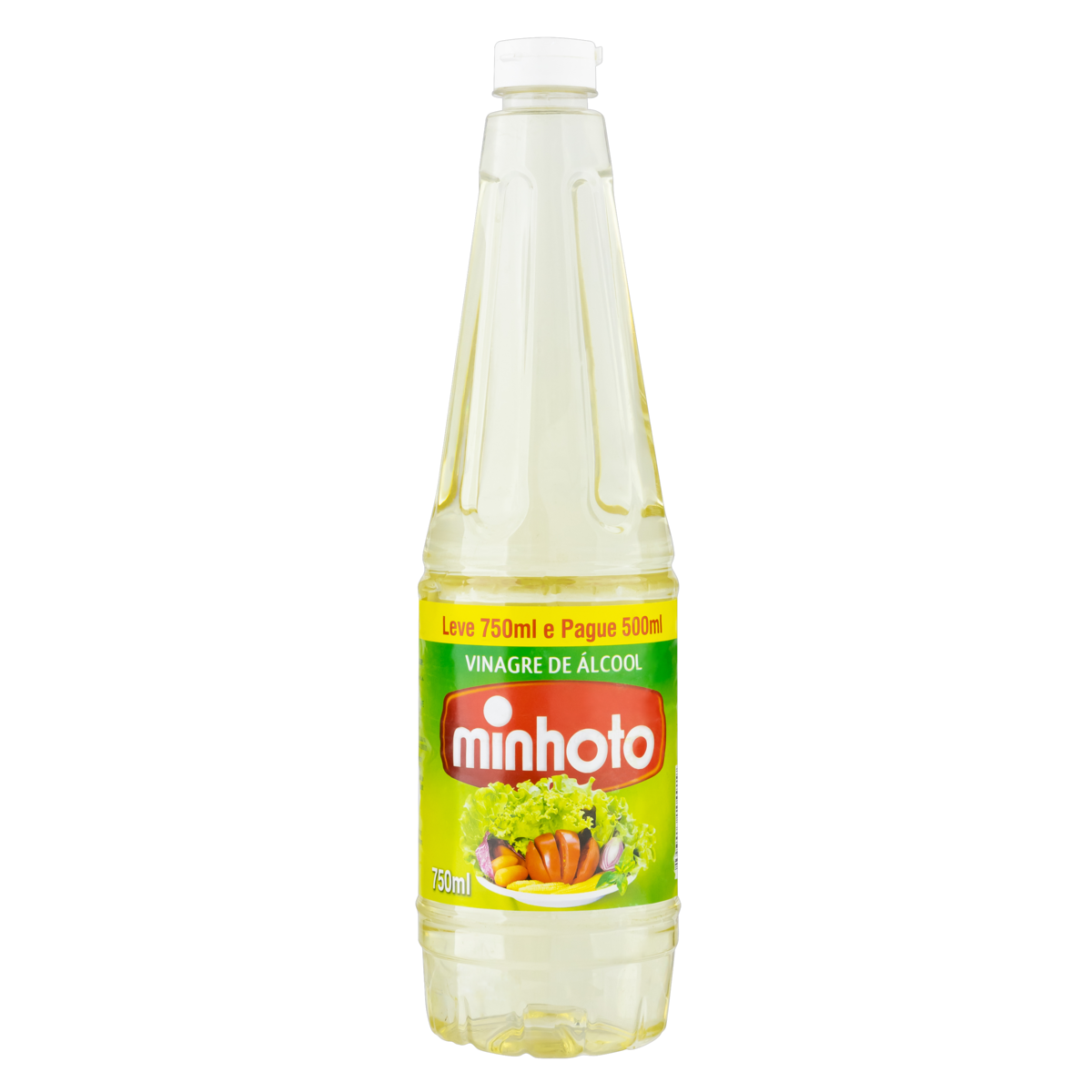 VINAGRE MINHOTO ALCOOL LV750ML PG500ML — imagem 1