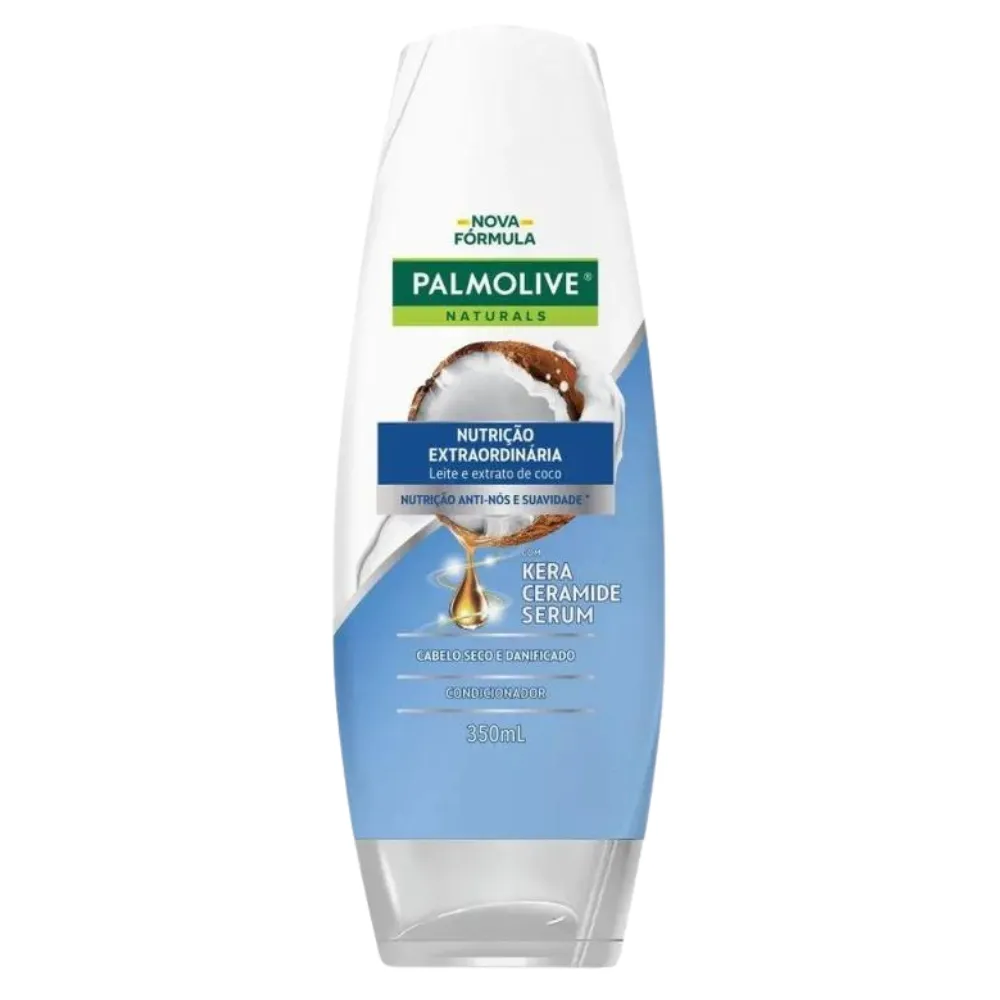 CONDICIONADOR PALMOLIVE NATURALS NUTRIÇÃO EXTRAORDINÁRIA FRASCO 350ML