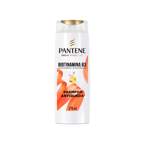 SHAMPOO PANTENE BIOTINAMINA B3 ANTIQUEDA & NUTRIÇÃO FRASCO 175ML