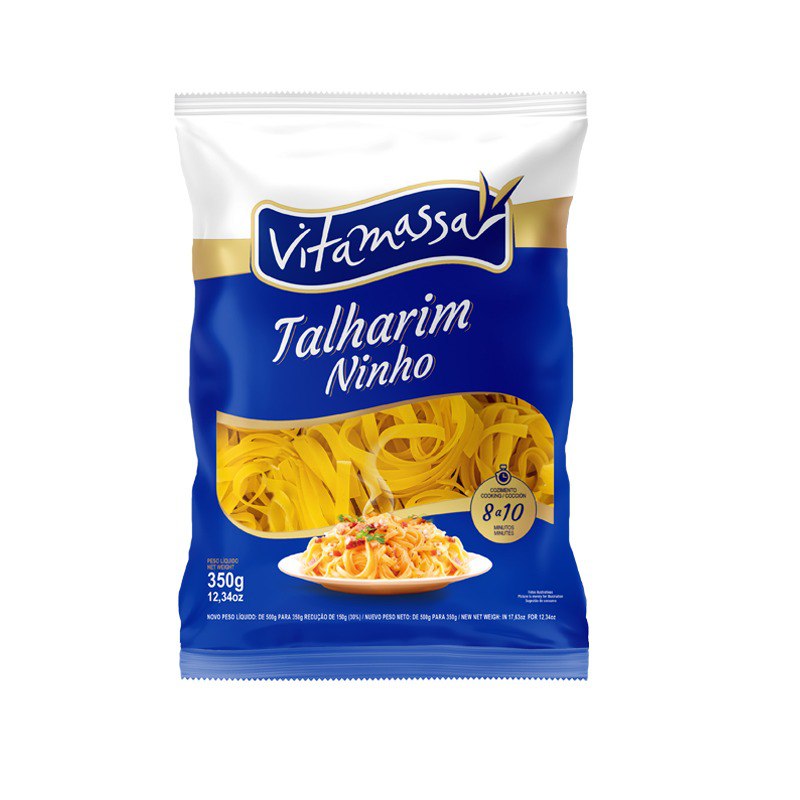 MACARRAO TALHARIM NINHO VITAMASSA 300G 1