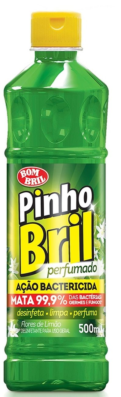DESINFETANTE PERFUMADO FLORES DE LIMÃO PINHO BRIL SQUEEZE LEVE 500ML PAGUE 450ML 0