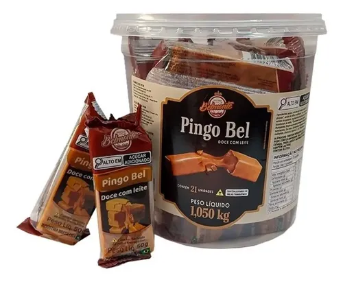 DOCE OURO DE MINAS PINGO BEL UNIDADE 50G