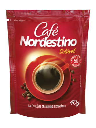 CAFÉ NORDESTINO SOLÚVEL 40G