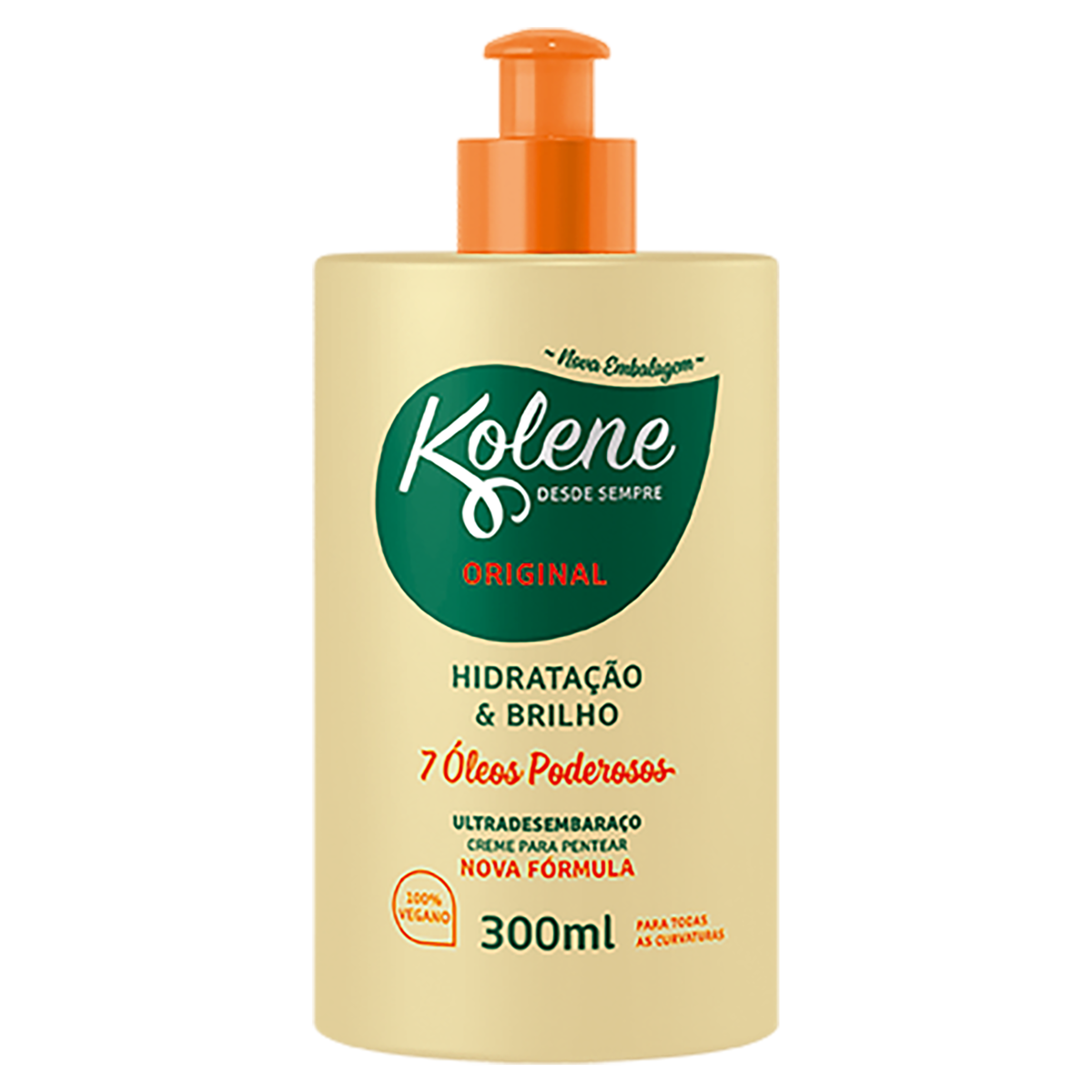 CREME PARA PENTEAR KOLENE ORIGINAL FRASCO 300ML