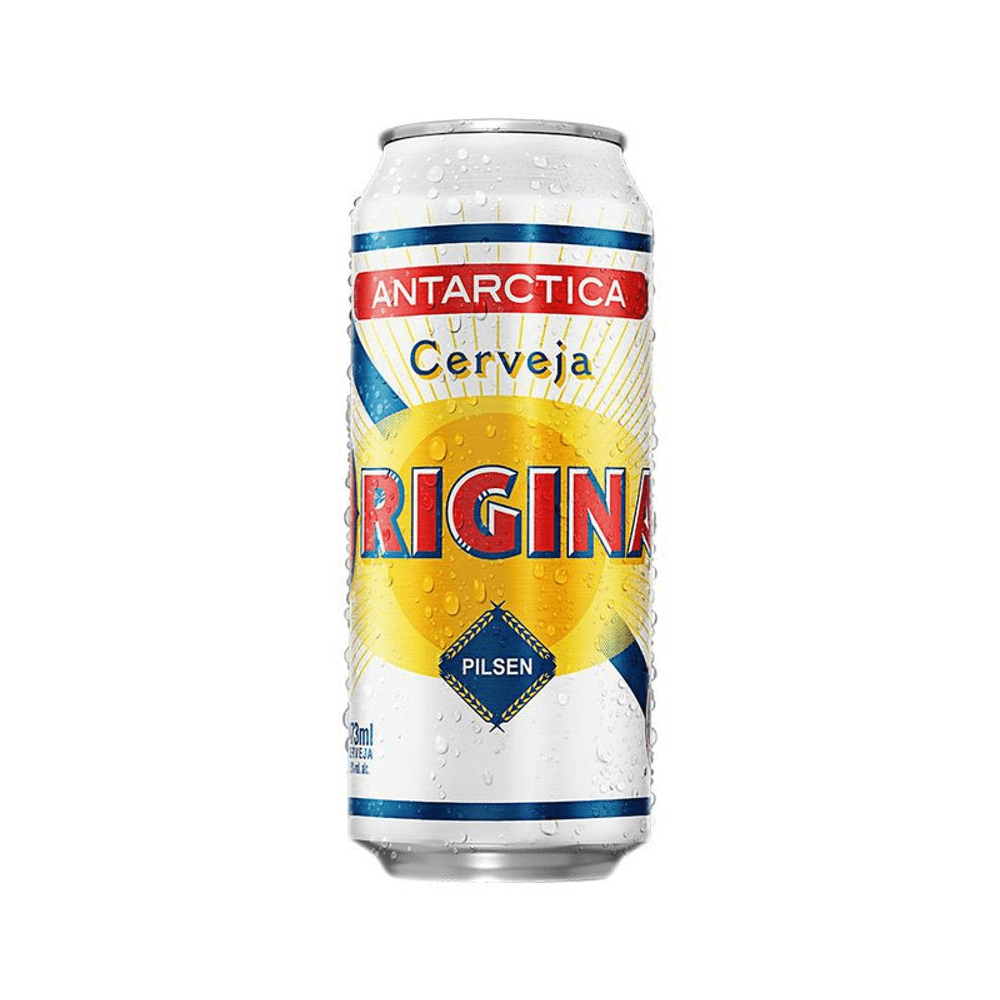 CERVEJA PILSEN ANTARCTICA ORIGINAL LATA 473ML