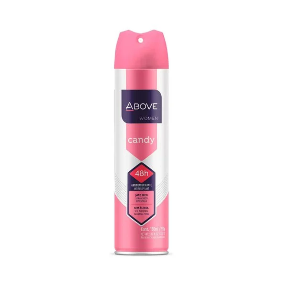 ANTITRANSPIRANTE AEROSSOL CANDY ABOVE WOMEN 150ML SPRAY