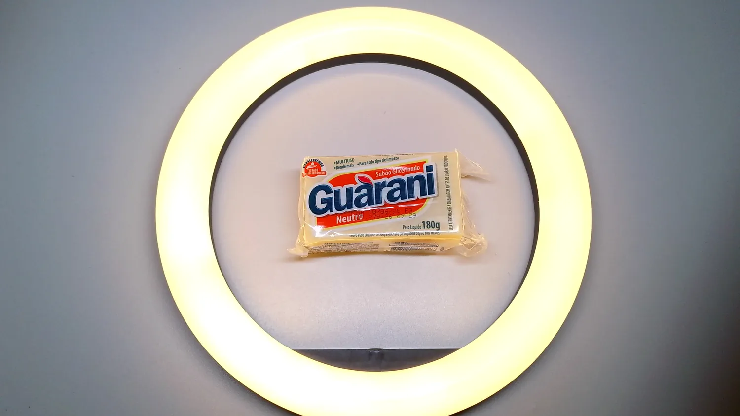 SABÃO GUARANI GLICERINADO NEUTRO 180G