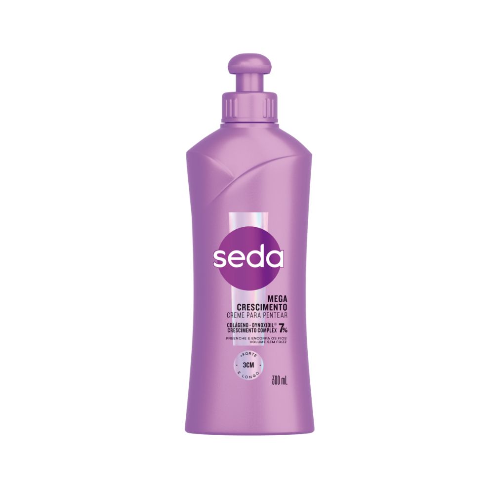 CREME PARA PENTEAR SEDA 300ML MEGA CRESCIMENTO