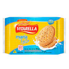 BISCOITO MARIA LEITE VITARELLA PACOTE 350G 0