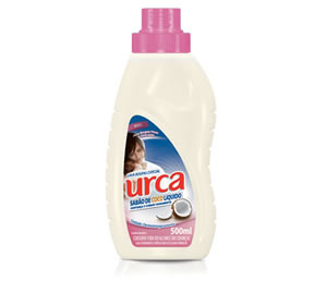 LAVA-ROUPAS LÍQUIDO COCO URCA FRASCO 500ML