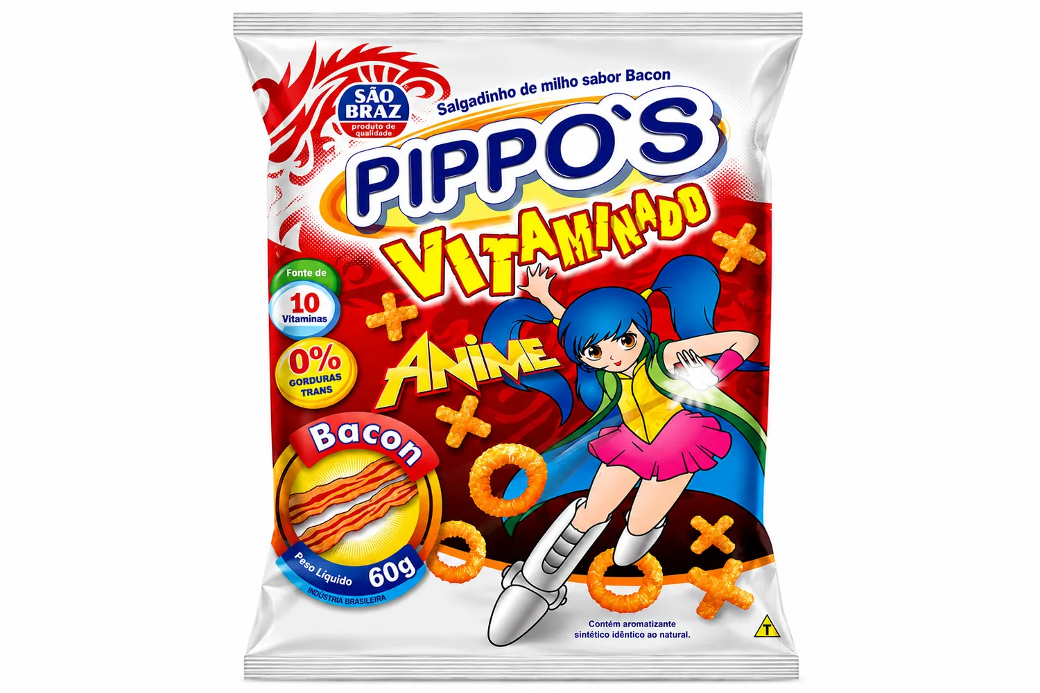 SALGADINHO PIPPOS BACON