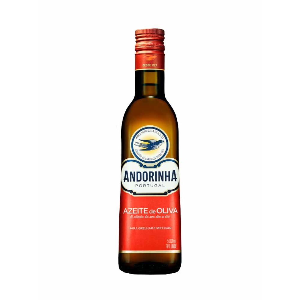 AZEITE DE OLIVA TIPO ÚNICO PORTUGUÊS ANDORINHA CLÁSSICOS VIDRO 500ML 0