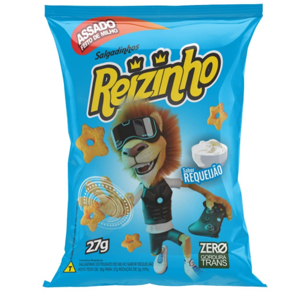 SALGADINHO REIZINHO REQUEIJAO 27G