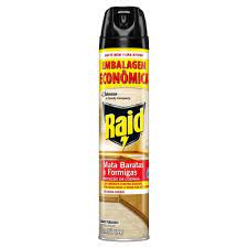INSETICIDA AEROSSOL MATA BARATAS E FORMIGAS À BASE DE ÁGUA RAID FRASCO 420ML SPRAY LEVE MAIS PAGUE MENOS 0