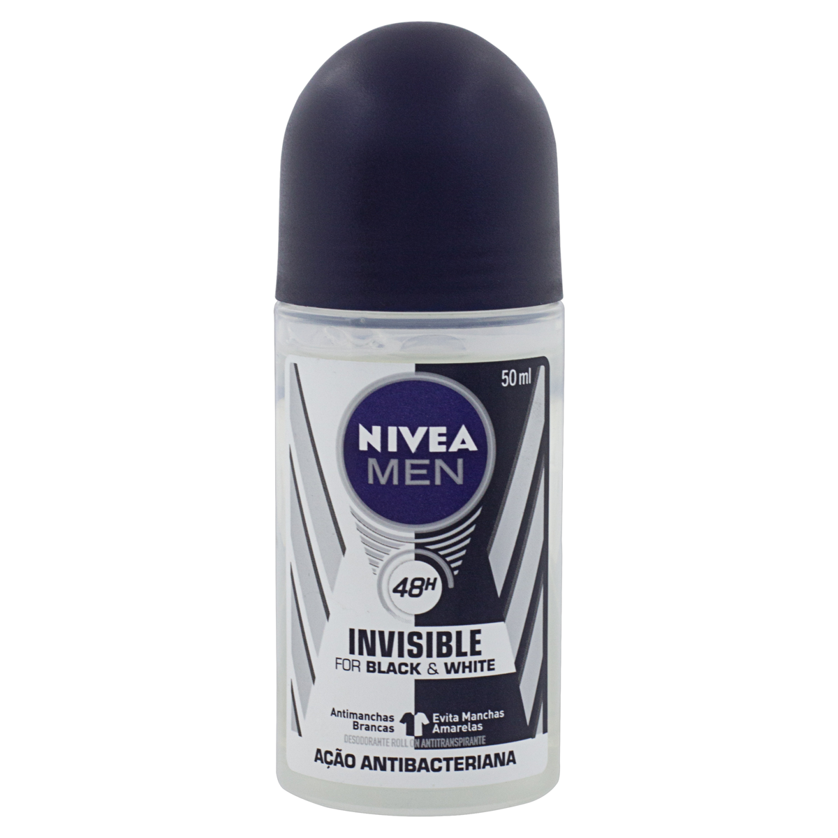 ANTITRANSPIRANTE ROLL-ON NIVEA MEN INVISIBLE FOR BLACK & WHITE 50ML 0