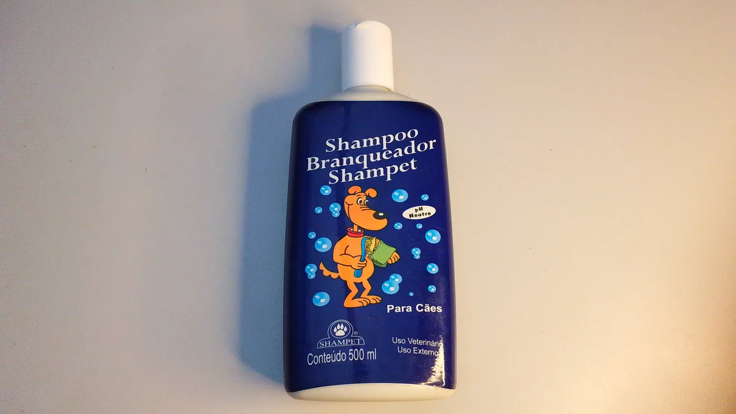 SHAMPOO BRANQUEADOR 500ML P/CAES — imagem 1