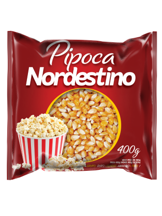 MILHO PARA PIPOCA NORDESTINO 400G