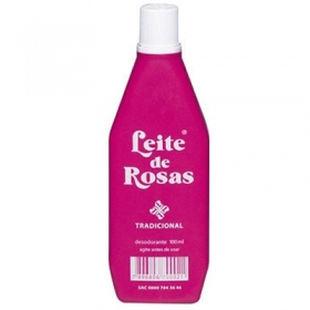 LOÇÃO DE LIMPEZA TRADICIONAL LEITE DE ROSAS 100ML 0