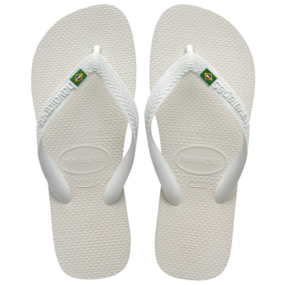 SANDÁLIA BRANCA BRASIL HAVAIANAS Nº 35/36