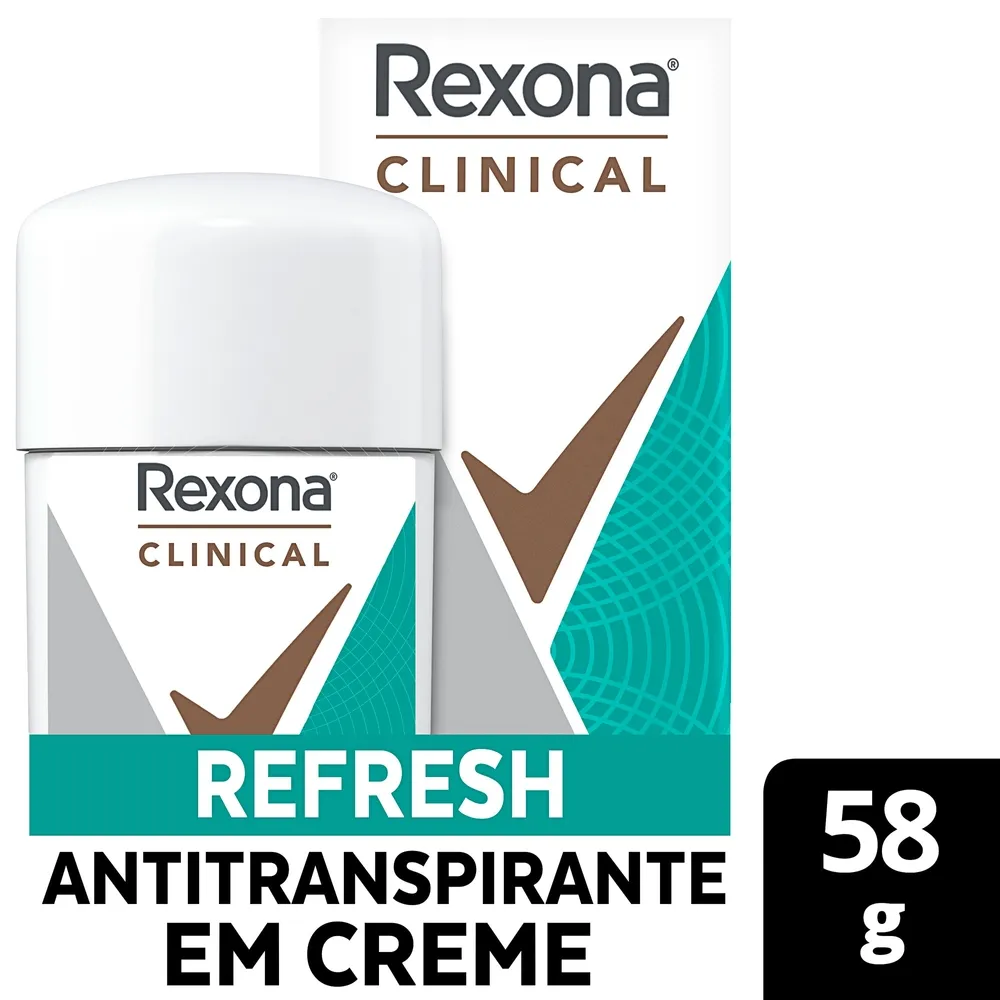 DESODORANTE REXONA CLINICAL 58G REFRESH