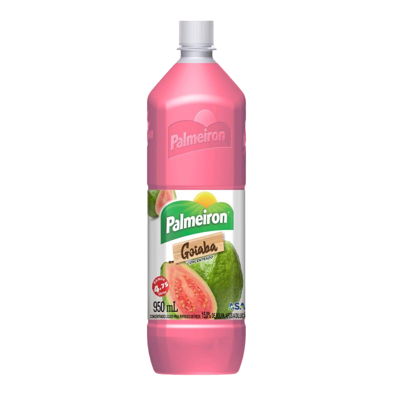 SUCO CONCENTRADO GOIABA PALMEIRON 950ML