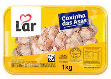 COXINHA DA ASA LAR BANDEJA 1KG