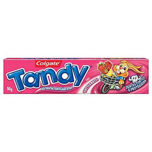 GEL DENTAL INFANTIL COM FLÚOR TUTTI FRUTTI COLGATE TANDY CAIXA 50G 0