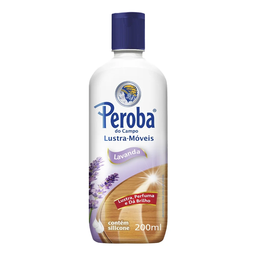 LUSTRA-MÓVEIS LAVANDA PEROBA FRASCO 200ML