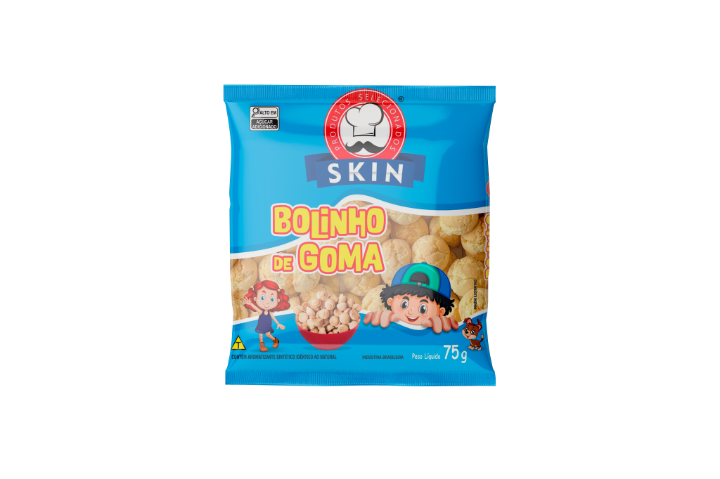 BOLINHO DE GOMA SKIN 200G