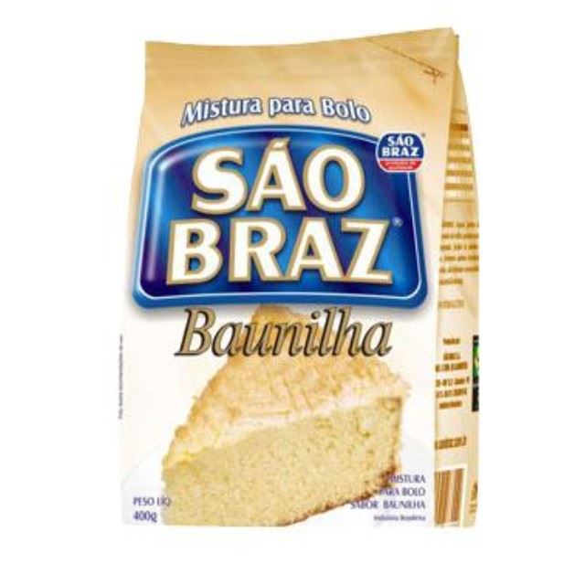 MIST BOLO SAO BRAZ 400GR BAUNILHA