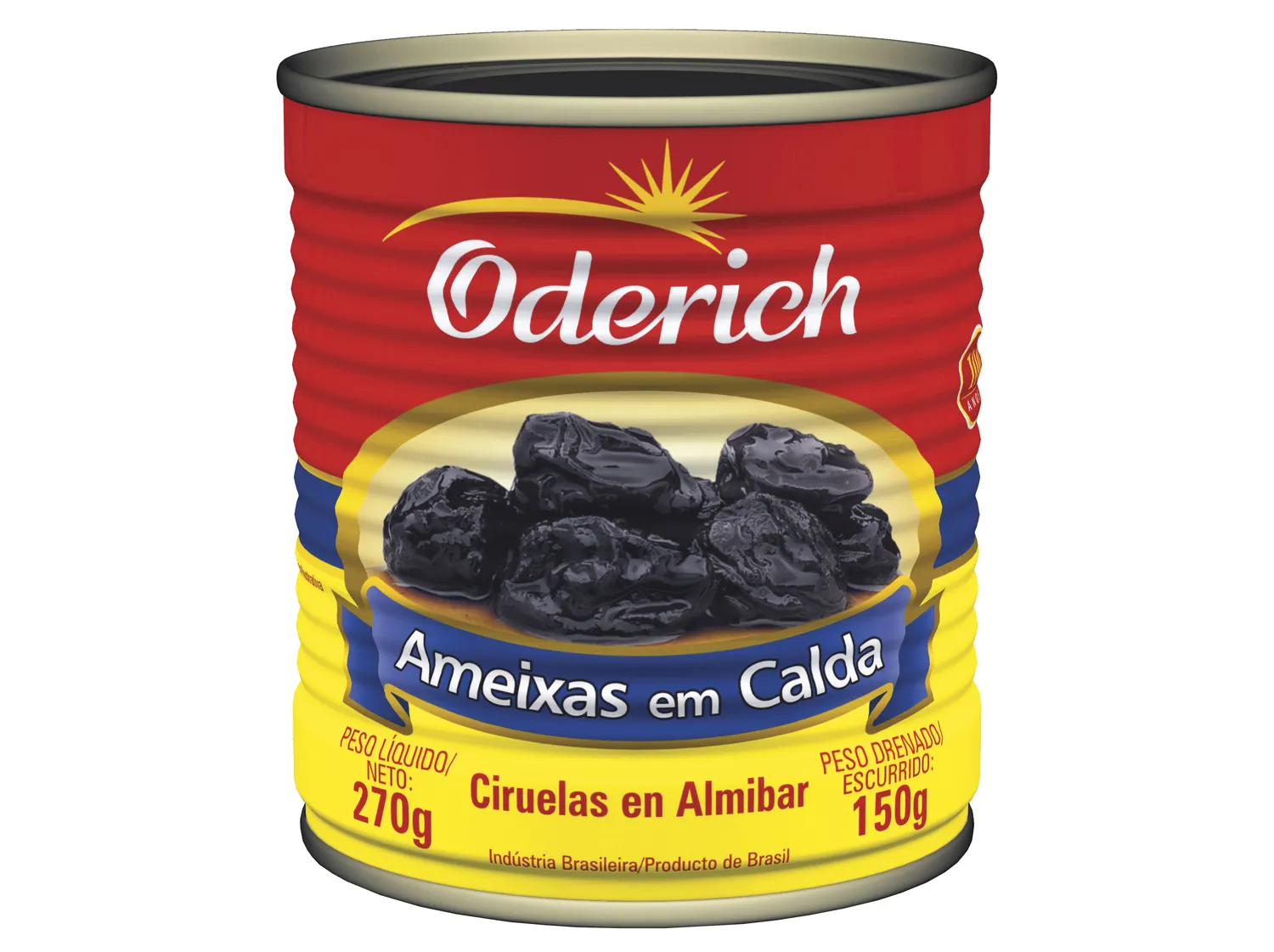 AMEIXA EM CALDA ODERICH 150G