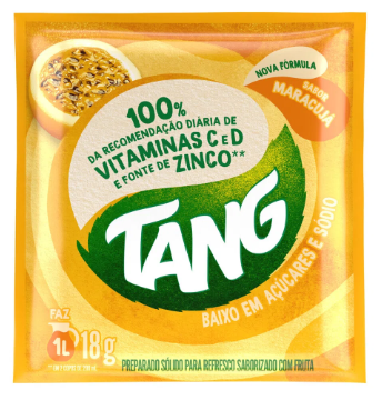 REFRESCO EM PÓ MARACUJÁ TANG PACOTE 18G