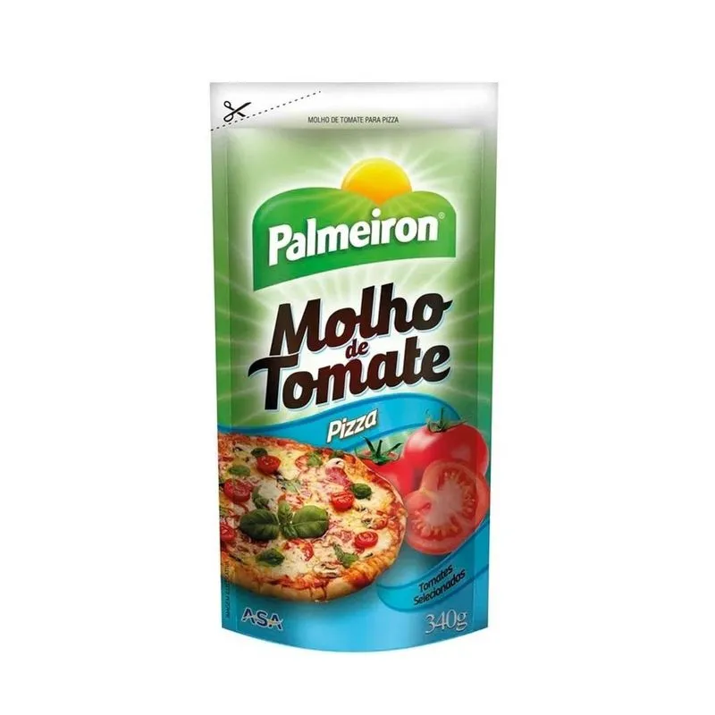 MOLHO DE TOMATE PIZZA PALMEIRON SUP 340G