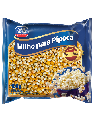MILHO DE PIPOCA SÃO BRAZ 400G