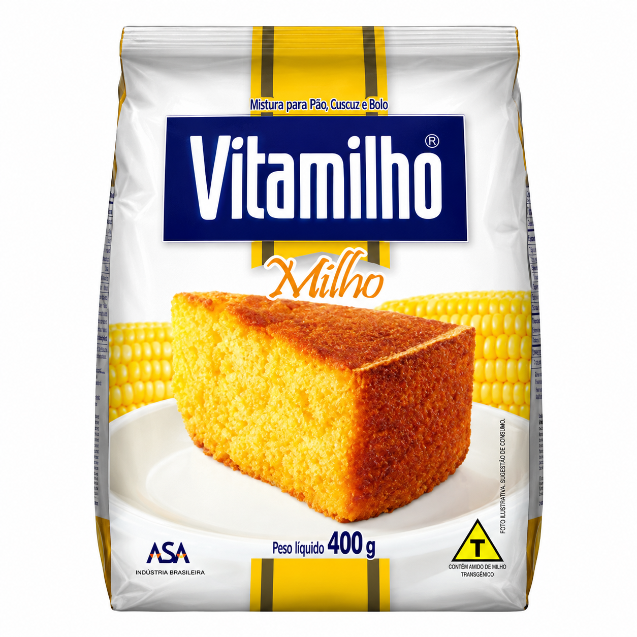 MISTURA PARA BOLO - VITAMILHO SABOR MILHO 400G